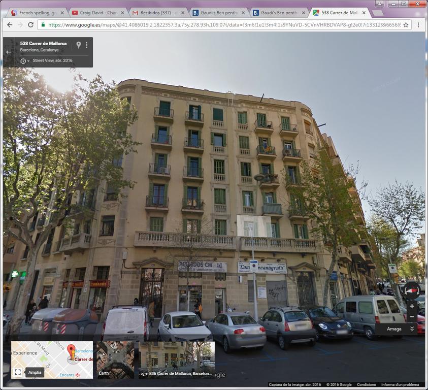 Gaudi'S Bcn Penthouse Leilighet Barcelona Eksteriør bilde